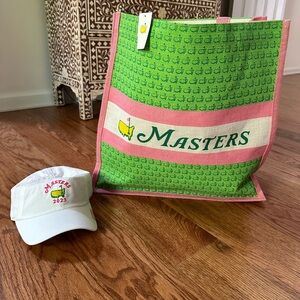 2023 Masters official canvas tote and ladies hat